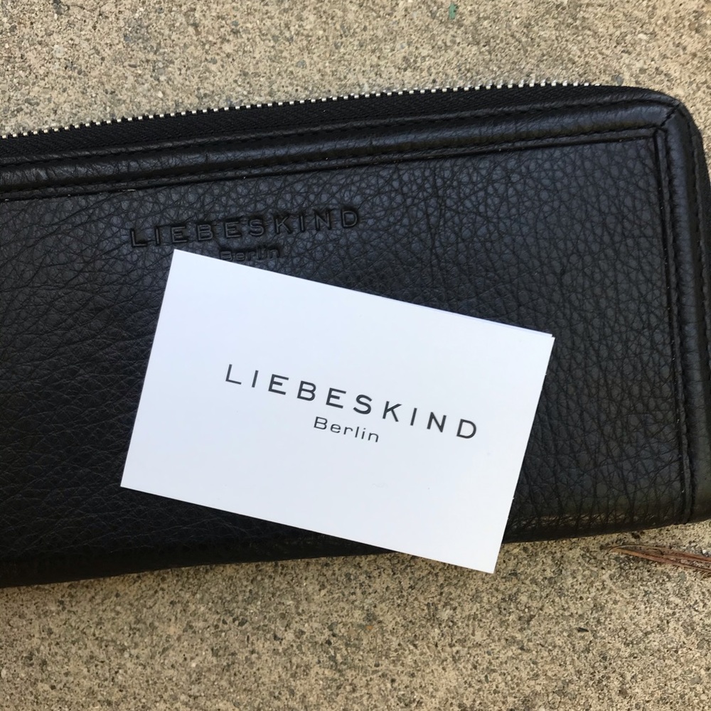 Liebeskind brand new black genuine leather wallet.